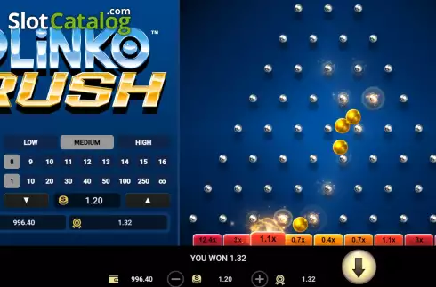 Скрин3. Plinko Rush слот