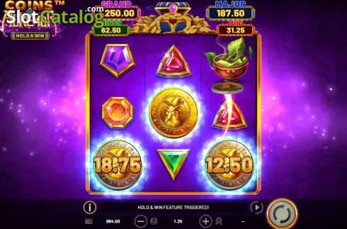 Скрин5. Coins of Alkemor – Hold & Win слот