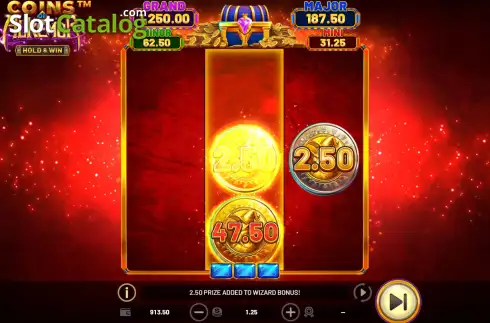 Скрин9. Coins of Alkemor – Hold & Win слот