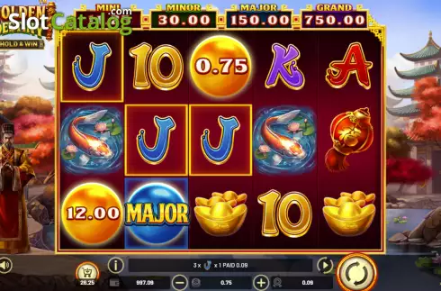 Скрин3. Golden Destiny – Hold & Win слот