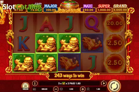Скрин3. Ultimate Golden Dragon Inferno слот