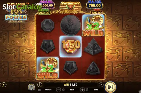 Скрин3. Coins of Ra Power слот