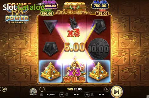 Скрин5. Coins of Ra Power слот