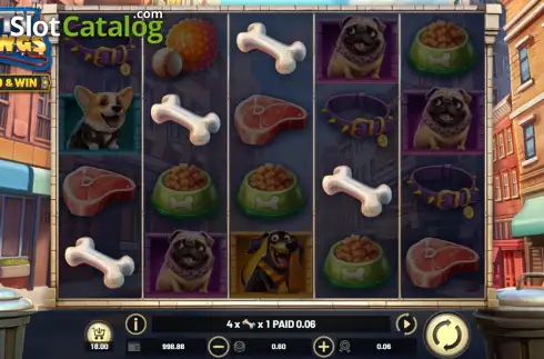 Скрин3. City Dawgs - Hold & Win слот