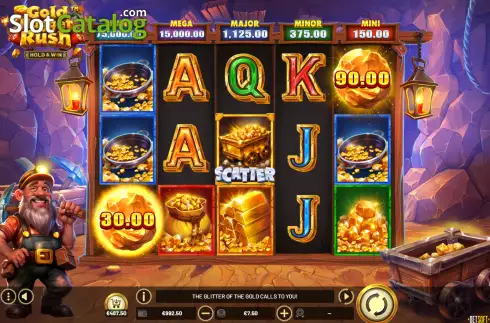 Скрин2. Gold Nugget Rush слот