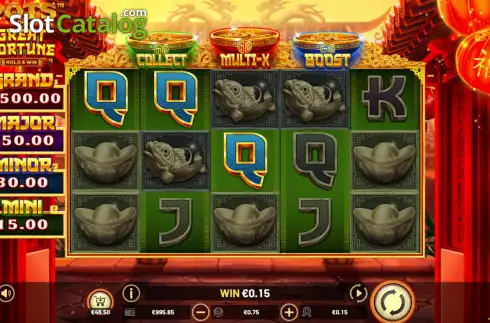 Скрин3. Pots of Great Fortune слот