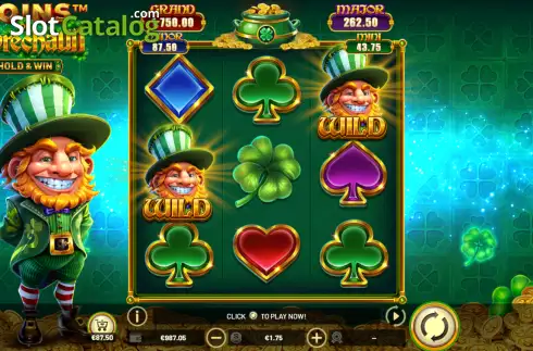 Скрин2. Coins of Leprechaun слот