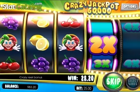 Скрин7. Crazy Jackpot 60000 слот