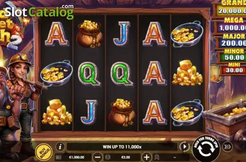 Скрин2. Gold Nugget Rush 2 слот