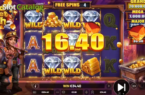 Скрин3. Gold Nugget Rush 2 слот