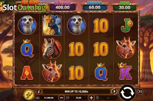 Скрин2. Super Stampede слот