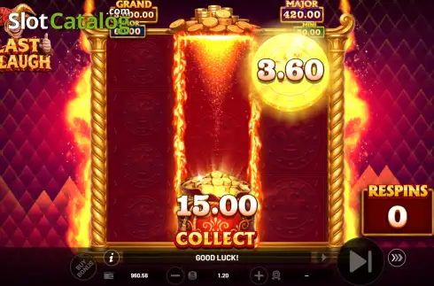Скрин3. Last Laugh слот