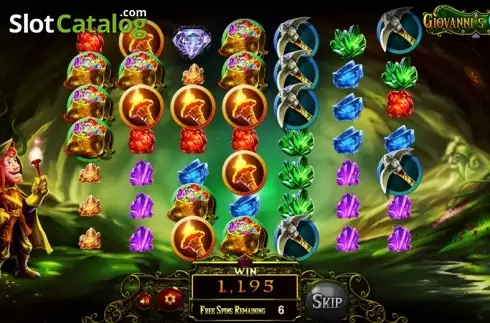 Скрин9. Giovanni's Gems слот