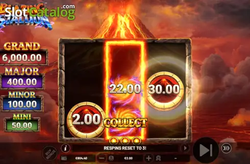 Скрин3. Blazing Stallion слот