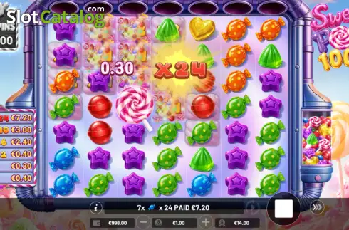 Скрин3. Sweet Pop 1000 слот