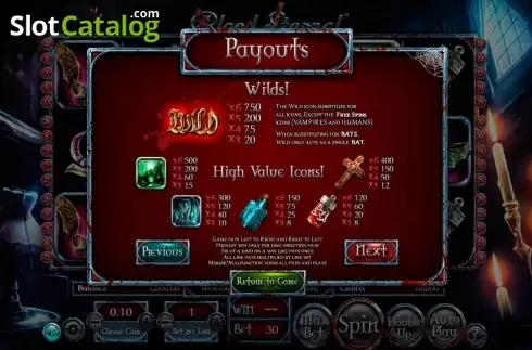 Скрин4. Blood Eternal слот