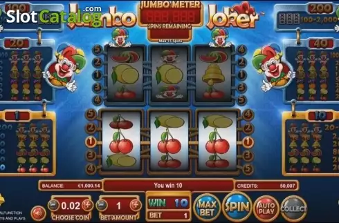 Скрин3. Jumbo Joker слот