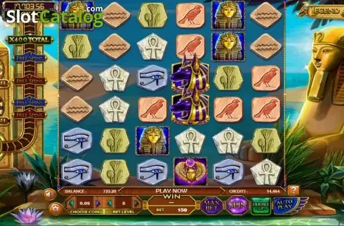Скрин2. Legend of the Nile слот