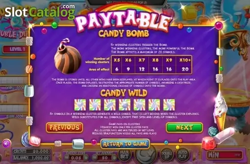 Скрин9. SugarPop 2: Double Dipped слот