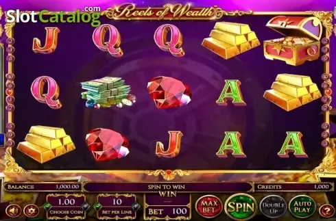 Скрин2. Reels Of Wealth слот