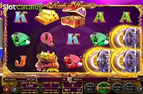 Скрин3. Reels Of Wealth слот