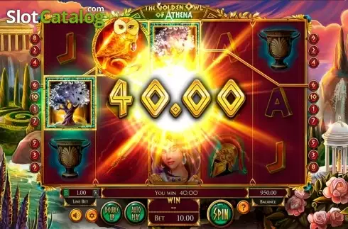 Скрин7. The Golden Owl Of Athena слот