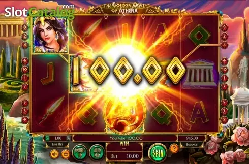 Скрин8. The Golden Owl Of Athena слот