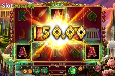 Скрин9. The Golden Owl Of Athena слот