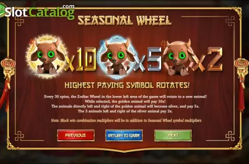 Скрин6. 4 Seasons слот