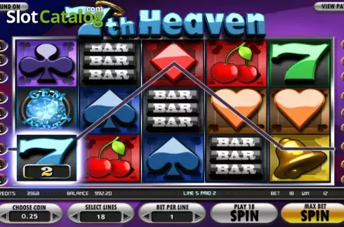 Скрин2. 7th Heaven слот