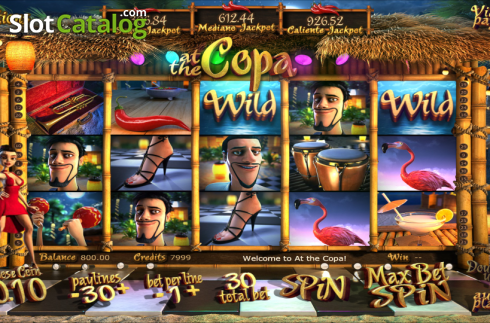 Скрин3. At the Copa слот