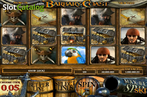 Скрин2. Barbary Coast слот