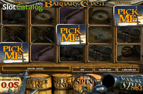 Скрин3. Barbary Coast слот