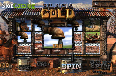Скрин3. Black Gold слот