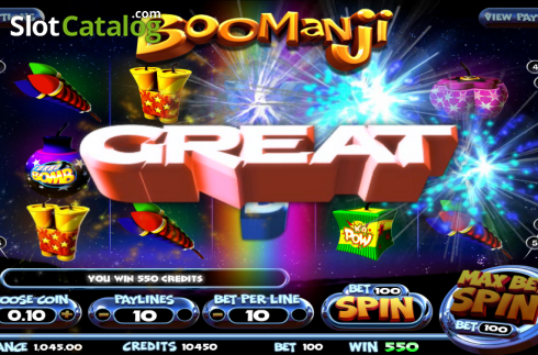 Скрин5. Boomanji слот