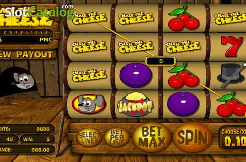 Скрин3. Chase the Cheese слот