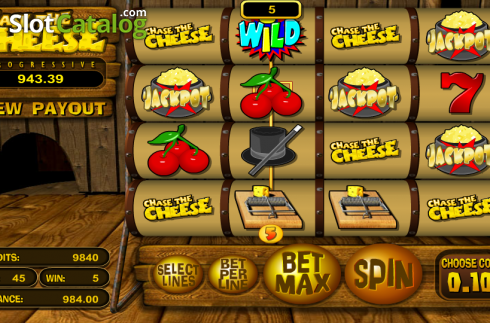 Скрин4. Chase the Cheese слот