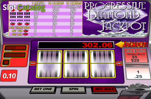 Скрин2. Diamond Jackpot слот