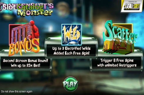 Скрин2. Frankenslot's Monster слот