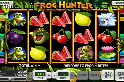 Скрин2. Frog Hunter слот