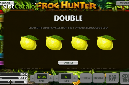 Скрин4. Frog Hunter слот