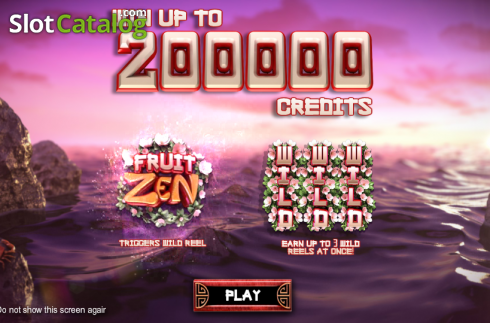 Скрин2. Fruit Zen слот