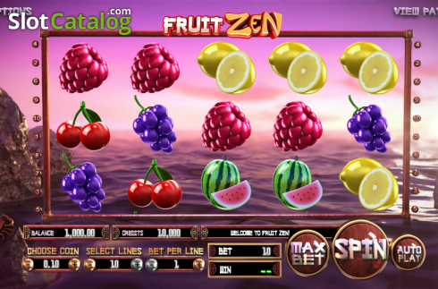 Скрин3. Fruit Zen слот