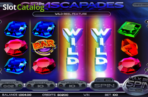 Скрин3. Gemscapades слот