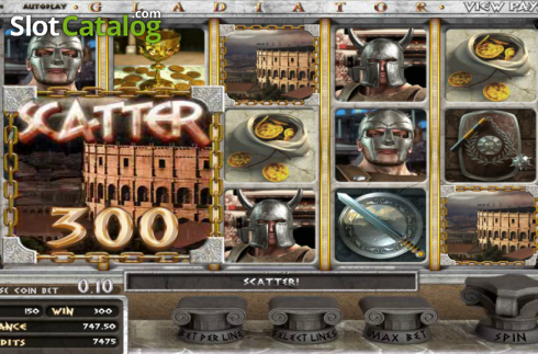 Скрин3. Gladiator (Betsoft) слот