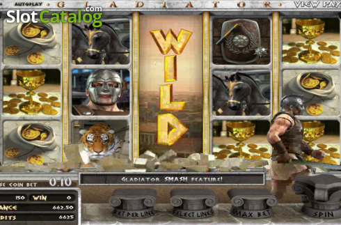 Скрин5. Gladiator (Betsoft) слот
