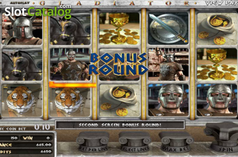 Скрин6. Gladiator (Betsoft) слот
