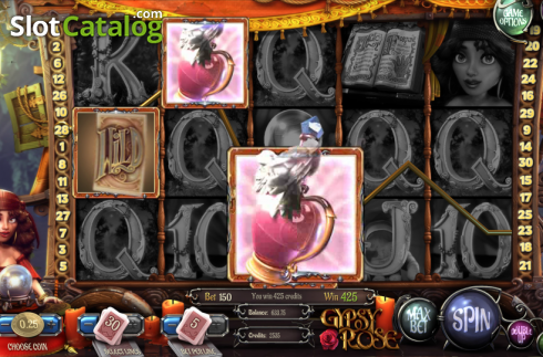 Скрин4. Gypsy Rose (Betsoft) слот