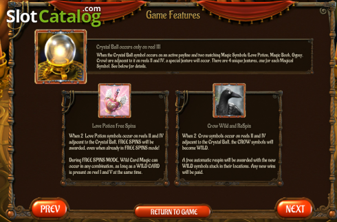 Скрин7. Gypsy Rose (Betsoft) слот