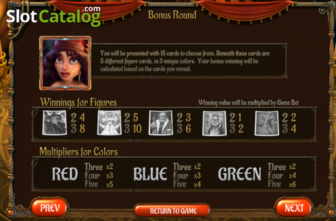 Скрин9. Gypsy Rose (Betsoft) слот